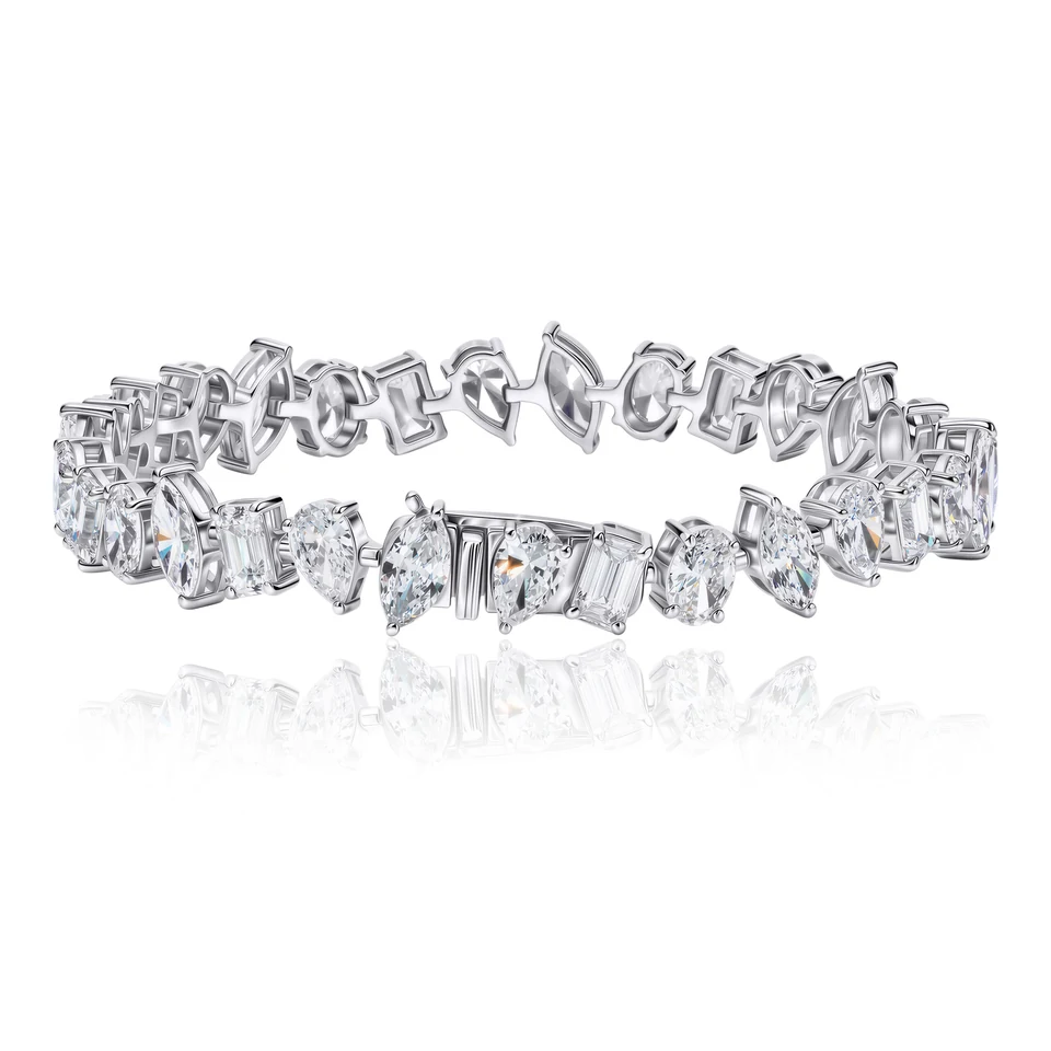 Tennis Lab Diamond Bracelet Multi-Shape (Oval mix)
