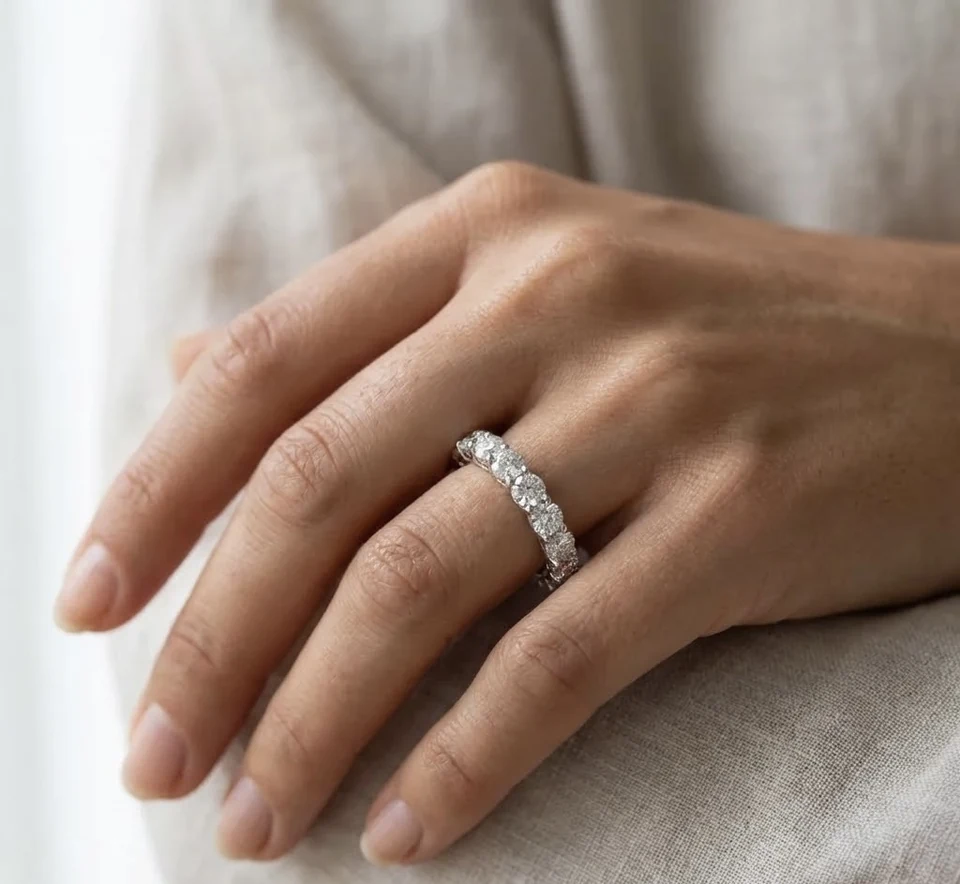 Full Eternity Diamond Band