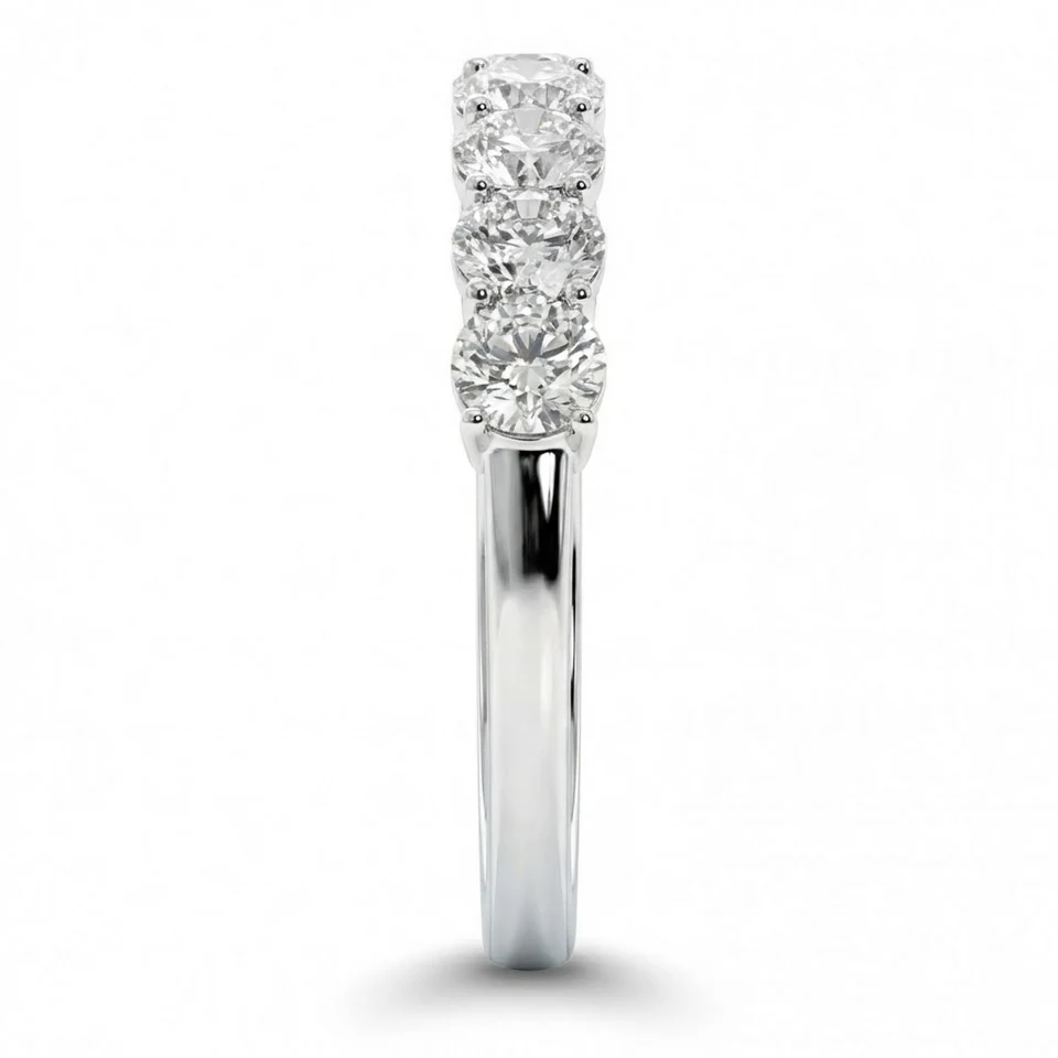 Half Eternity Diamond Ring