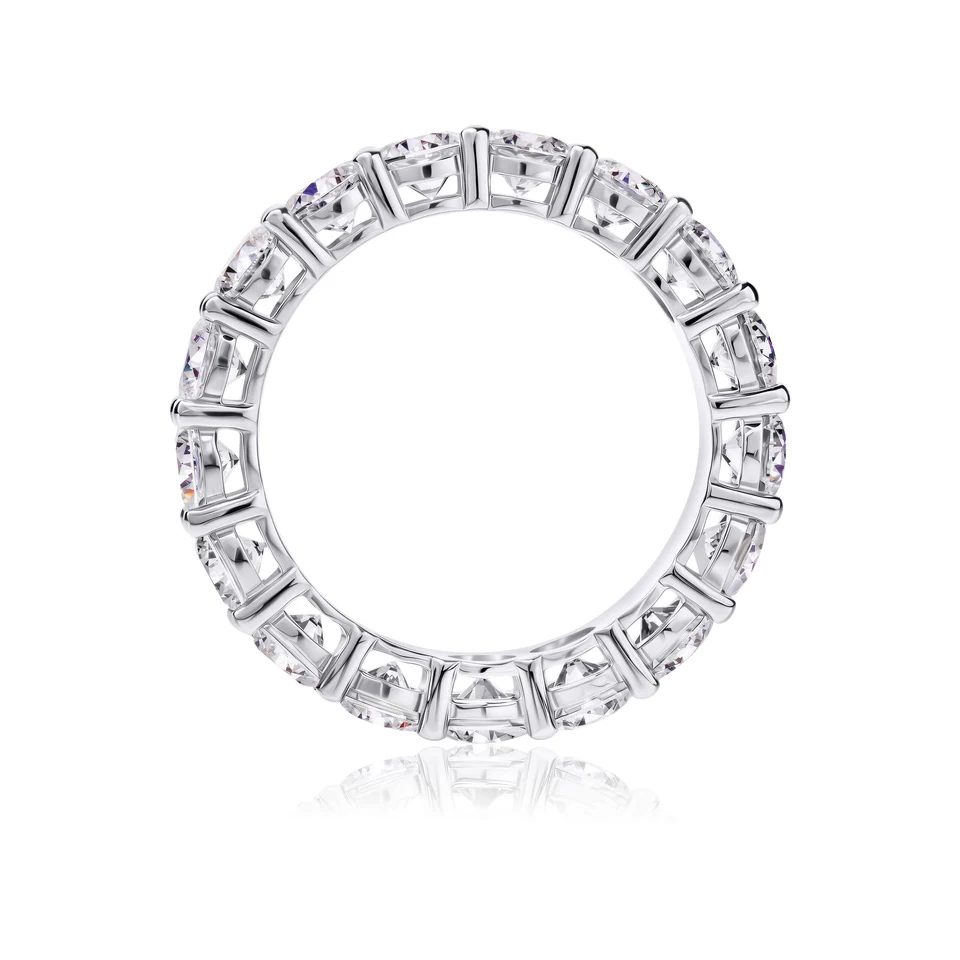 Full Eternity Lab Diamond Ring Round