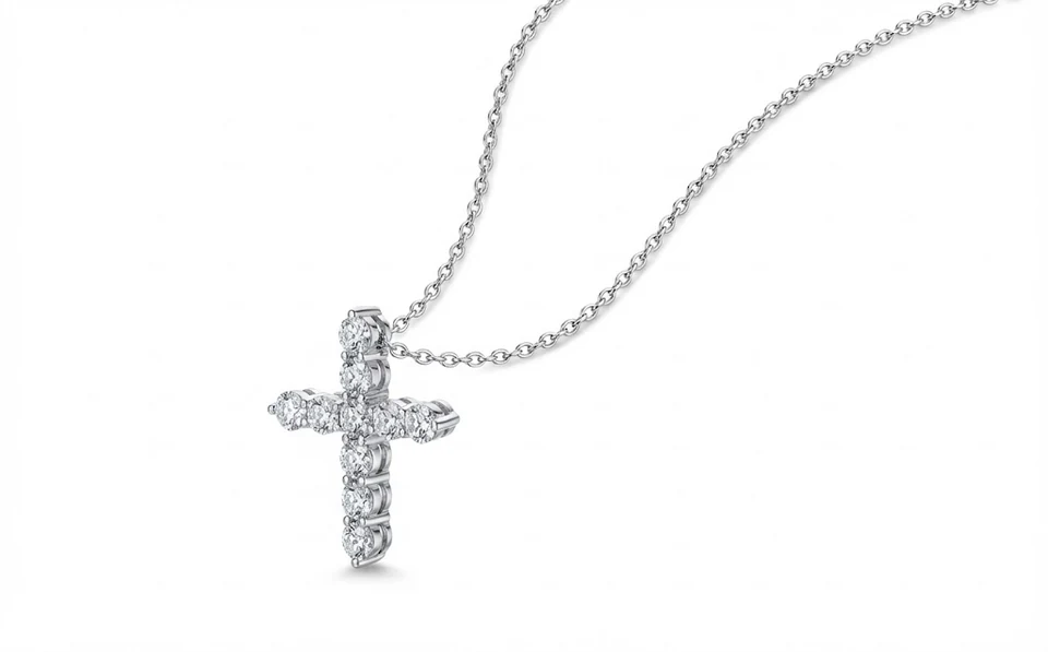 Diamond Cross Pendant