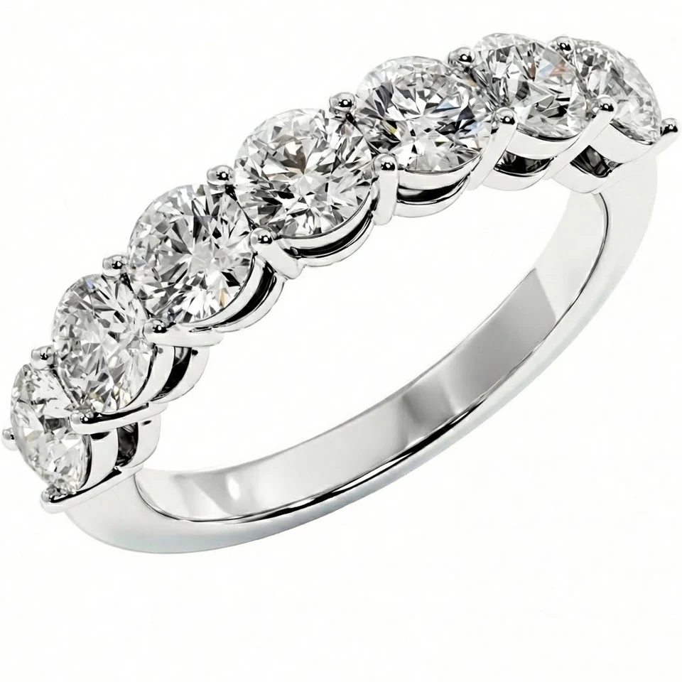 Half Eternity Diamond Ring