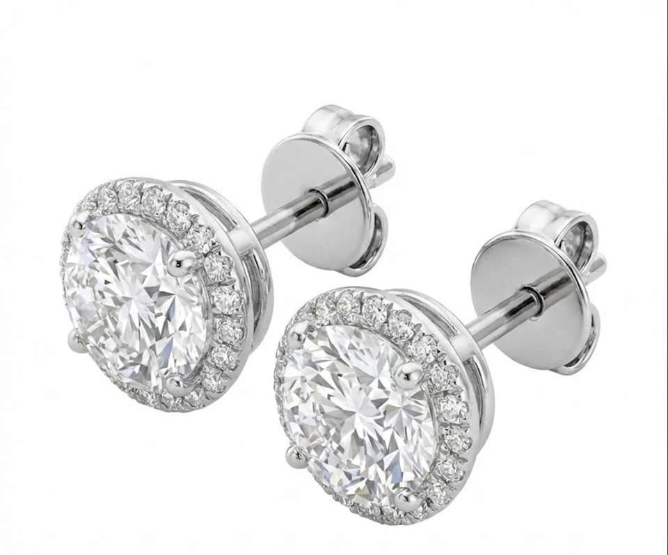 Convertible Diamond Stud Earrings