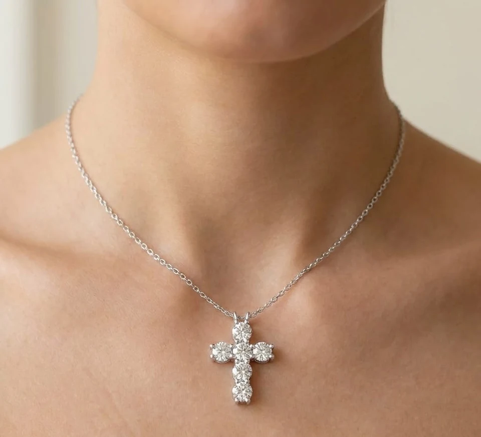 Diamond Cross Pendant
