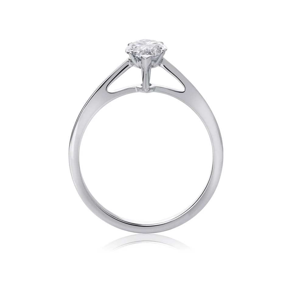 Solitaire Lab Diamond Ring Marquise